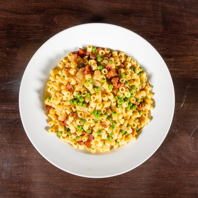Pasta & Peas Pasta.