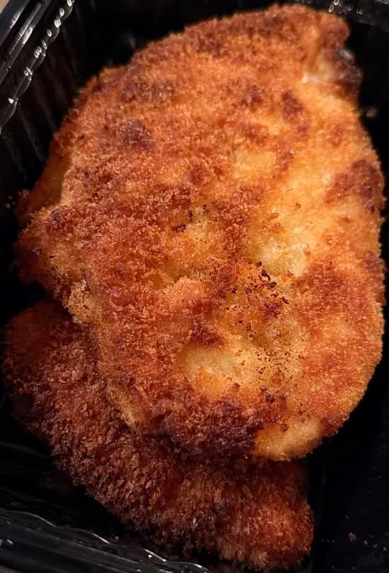 Chicken or Veal Milanese.