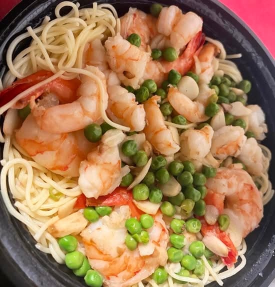 Shrimp Scampi Bruschetta.