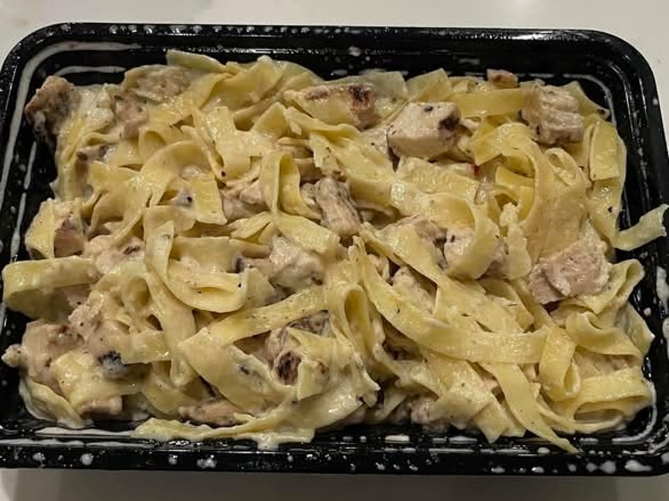 Fettuccine Alfredo.